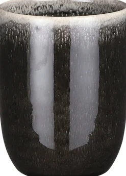 Mica Decorations beker Tabo zwart D 7,5 H 10 cm