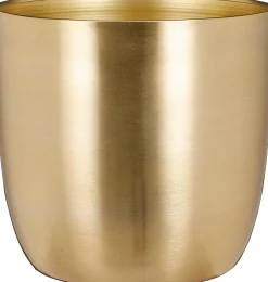 Mica Decorations bloempot Alano goud D 13 H 12,5 cm