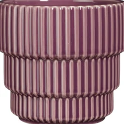 Mica Decorations bloempot Cella paars D 14 H 13 cm