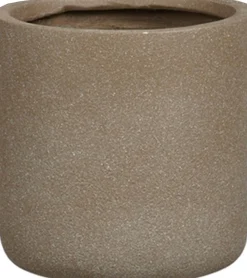 Mica Decorations bloempot Siesta taupe D 24 H 23 cm