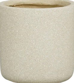 Mica Decorations bloempot Siesta crème D 24 H 23 cm