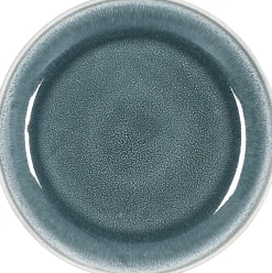 Mica Decorations bord Rhea blauw D 20 H 2,5 cm