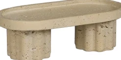 Mica Decorations decoratiebord Millie beige 24,5 x 12 x 8 cm