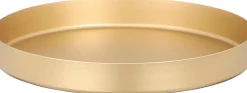 Mica Decorations decoratiebord Passo goud D 21 H 2,5 cm