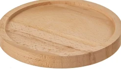 Mica Decorations decoratieschaal voor stolp Hella naturel D 17,5 H 2 cm