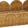 Mica Decorations dienblad Eleta bruin 45 x 30 x 7 cm