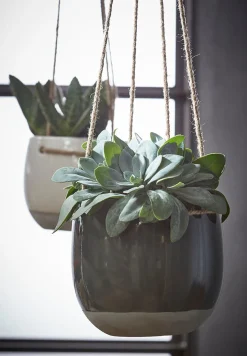 Mica Decorations hangpot Resa D 10 H 8,5 groen