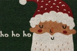 Mica Decorations kokosmat ho ho ho groen 60 x 40 cm