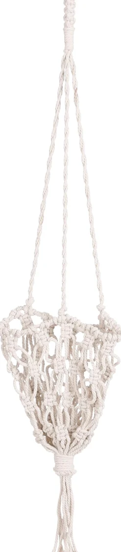 Mica Decorations plantenhanger beige 84 x 4 x 1,5 cm