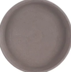 Mica Decorations plantenschotel Stan grijs D 9 H 1,5 cm