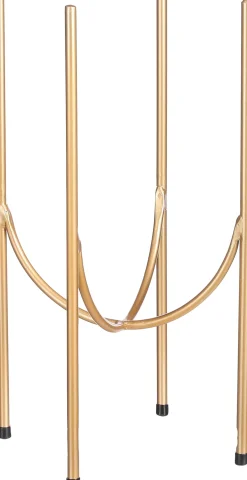Mica Decorations plantenstandaard Ascot 20,5 x 20,5 x 35 cm roest