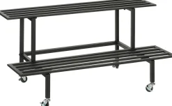 Mica Decorations plantentafel Greenrax zwart 90 x 44 x 42 cm