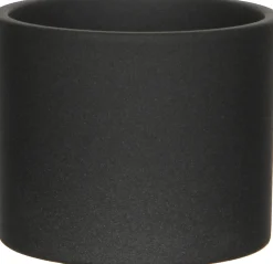 Mica Decorations pot Era rond D 15 H 13 cm mat donkergrijs