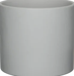 Mica Decorations pot Era rond D 19,5 H 17,5 cm mat lichtgrijs