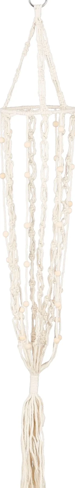 Mica Decorations pothouder Meran wit D 14 H 100 cm
