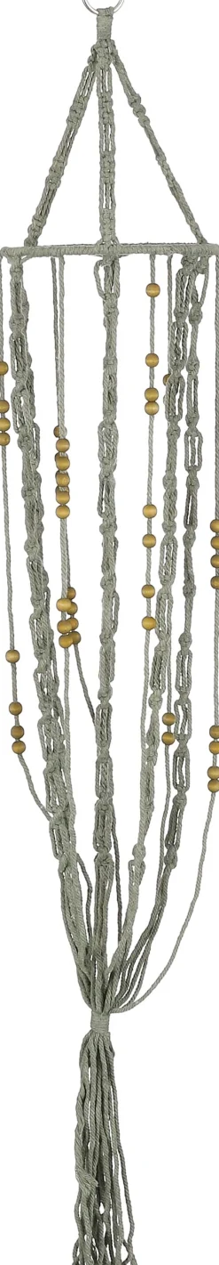 Mica Decorations pothouder Meran groen D 17 H 115 cm