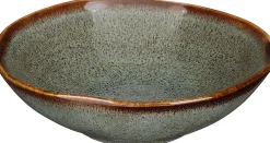 Mica Decorations schaal groen Tabo D 11,5 H 3,5 cm