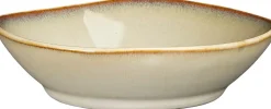 Mica Decorations schaal Racco beige D 12 H 4 cm