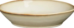 Mica Decorations schaal Racco beige D 18 H 4 cm