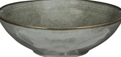 Mica Decorations schaal Tabo groen D 23,5 H 7,5 cm