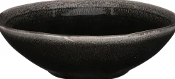 Mica Decorations schaal Tabo zwart D 20 H 6,5 cm