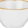 Mica Decorations schaal Tabo wit D 11 H 5 cm