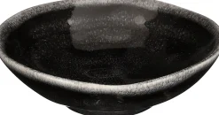 Mica Decorations schaal zwart Tabo D 11,5 H 3,5 cm