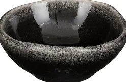 Mica Decorations schaal zwart Tabo D 8,5 H 3,5 cm