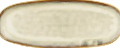 Mica Decorations serveerbord Racco beige 36 x 14,5 x 2,5 cm