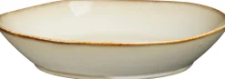 Mica Decorations serveerschaal Racco beige D 23 H 4,5 cm