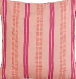 Mica Decorations sierkussen Tessa roze 45 x 45 x 10 cm