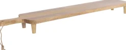 Mica Decorations snijplank bruin 76 x 15 x 7 cm