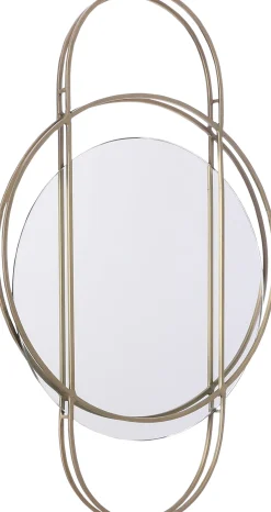 Mica Decorations spiegel Braga goud 28 x 46 x 2 cm