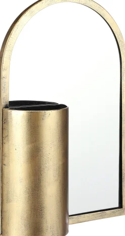 Mica Decorations spiegel Divan goud 21 x 5,5 x 30,5 cm