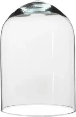 Mica Decorations stolp Hella transparant D 17 H 23 cm