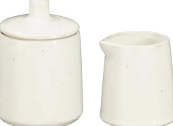 Mica Decorations suiker en melkstel Racco wit D 7,5 H 11 cm