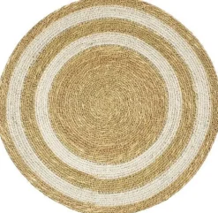 Mica Decorations tuin wanddecoratie Zostera bruin D 23 cm