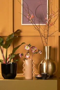 Mica Decorations vaas Dara goud D 38 H 57 cm