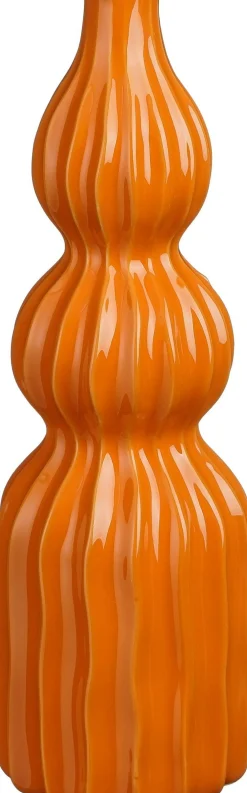 Mica Decorations vaas Felipe oranje D 11 H 35 cm