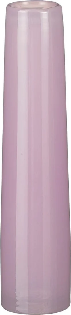 Mica Decorations vaas Xandra paars D 7 H 30,5 cm