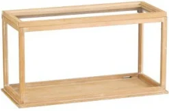 Mica Decorations wandkast bruin 62 x 27 x 53 cm
