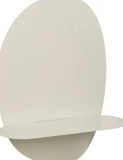 Mica Decorations wandplank Alaski wit 32 x 12 x 42 cm