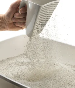 Moderna kattenbakschep Scoop & Sift grijs