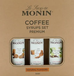 Monin koffiesiroop set 3 x 50 ml