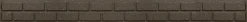 Multy Home borderrand Bricks bruin 120 x 2 x 9 cm