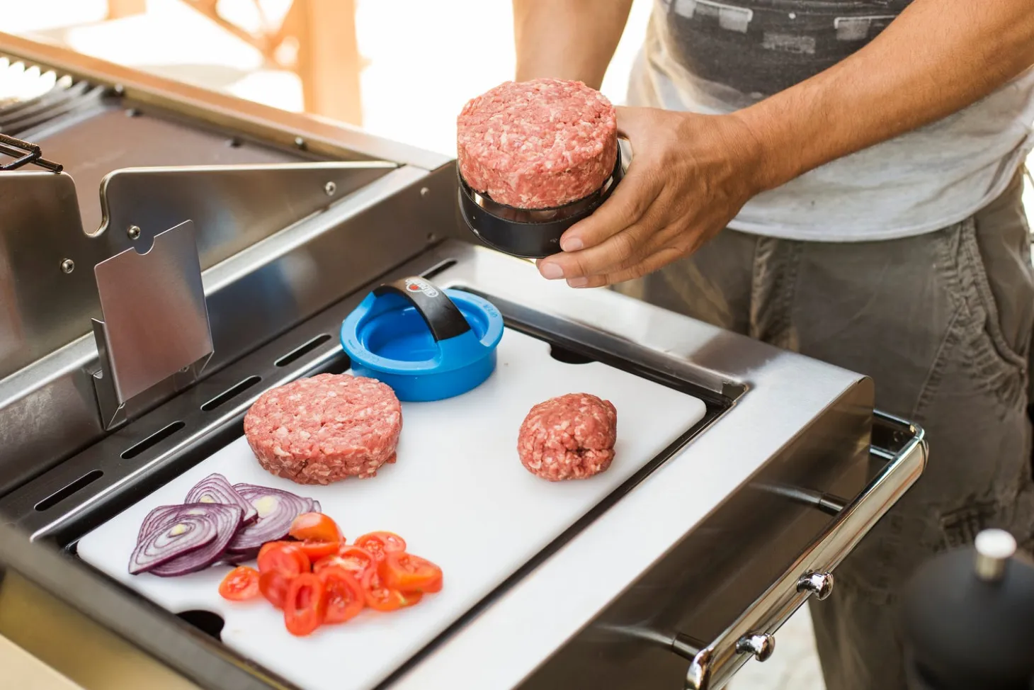 Napoleon burgerpers 3-in-1