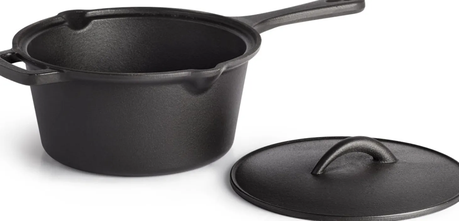 Napoleon sauspan met deksel D 19 cm