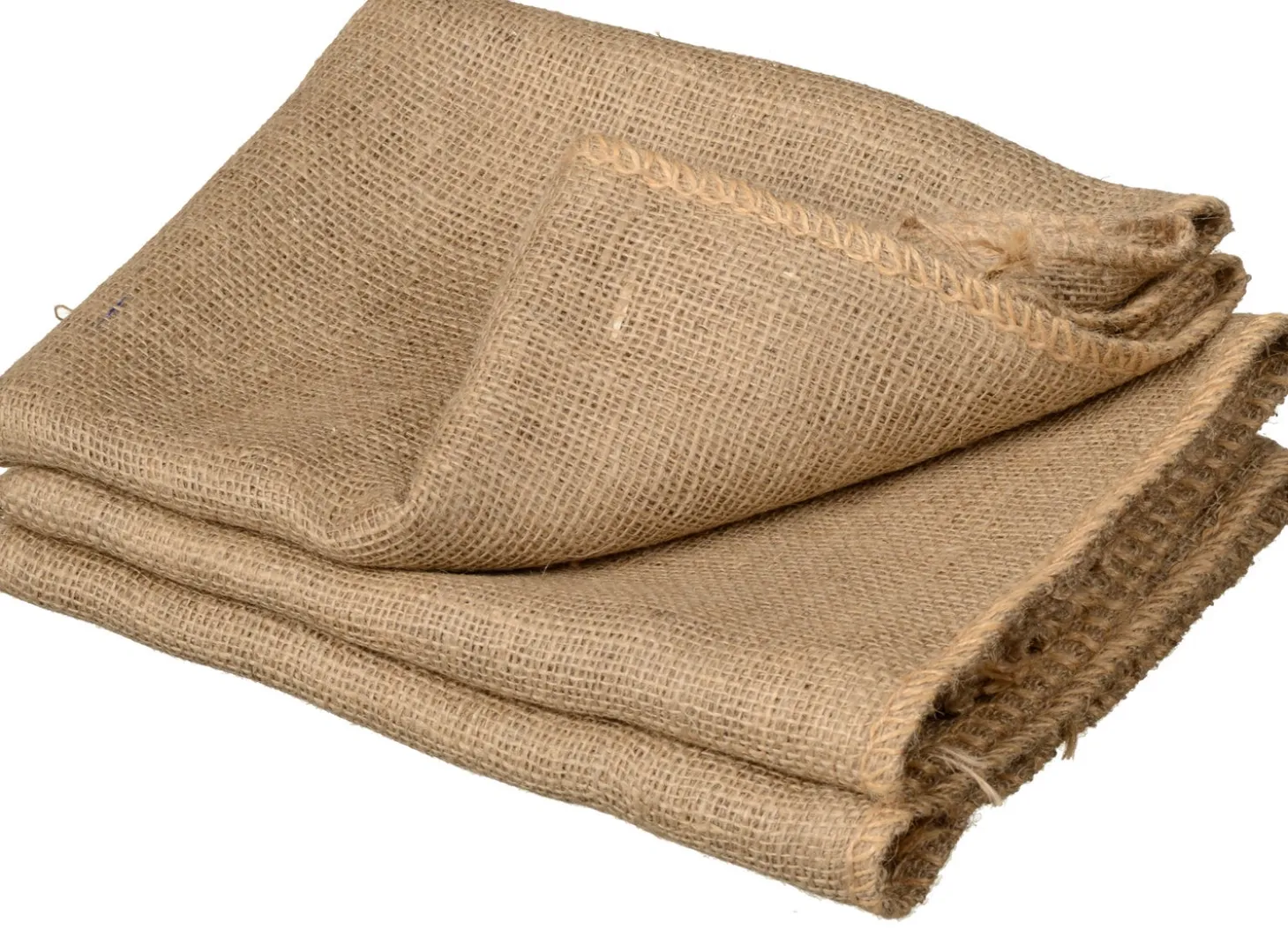 Nature afdekhoes van jute D 75 H 100 cm