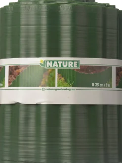 Nature grasrand 25cmx9m groen
