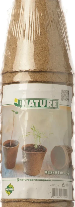 Nature kweekpot D 8 H 8,5 cm 15 stuks